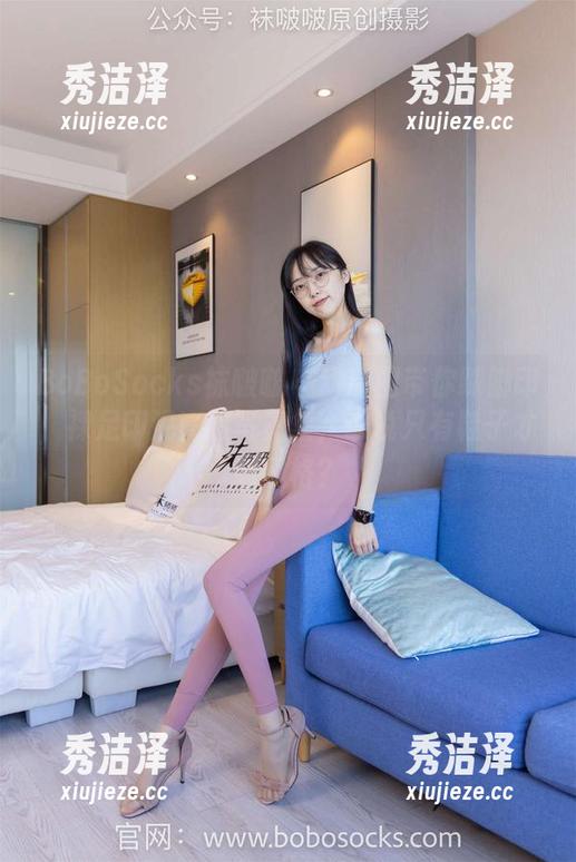 BoBoSocks袜啵啵 - 甜甜圈带你踩脚印，裸足印泥高清写真集，谁说只有鞋子才有风格？