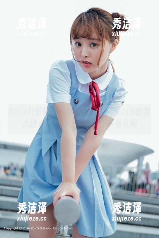 BoLoli菠萝社-猫九酱Sakura BoLoli菠萝社 - 这组猫九酱Sakura的甜心图片,真的让人忍不住多看几眼