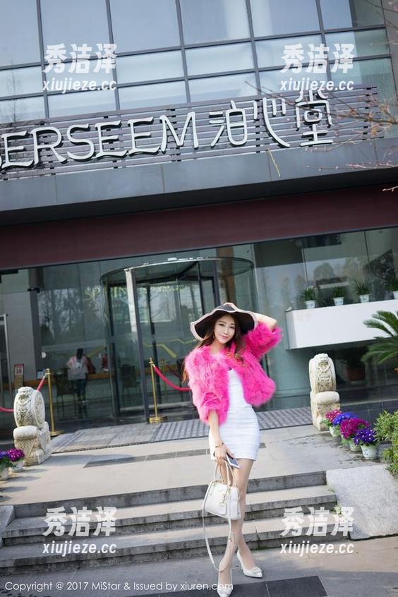 MiStar魅妍社 - 在Cheryl青树图库中徜徉，短裙的轻盈让人心醉