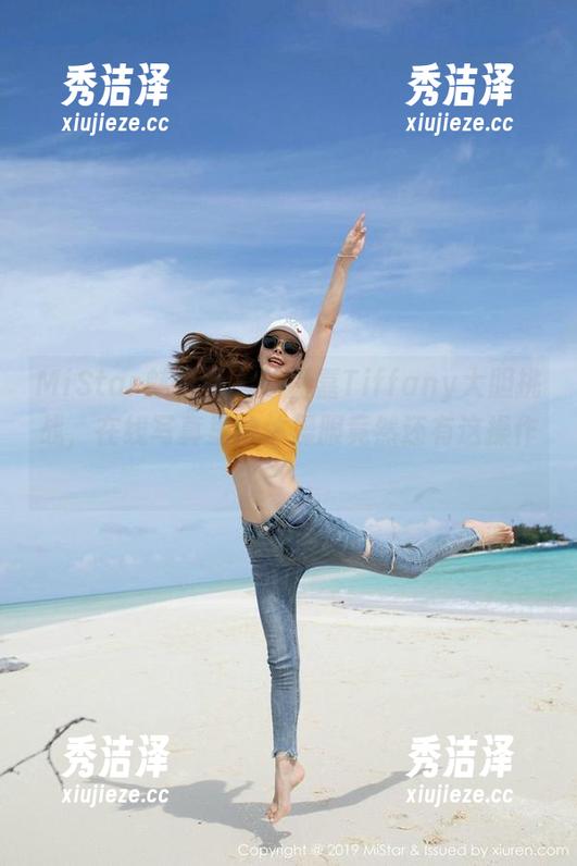 MiStar魅妍社 - 陈嘉嘉Tiffany大胆挑战，在线写真里的体操服竟然还有这操作？