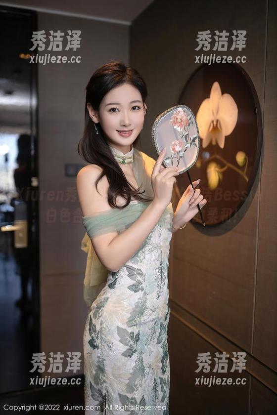 Xiuren秀人网 - 无圣光里的白洁Bessie：白色合集，仿佛时光暂停的柔和！