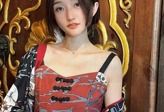 roroki骷髅姬穿酒吞和服,原图中的每一寸都在发光,照片简直就是梦境。