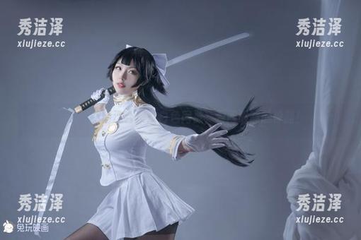 兔玩映画精选合集：白色网袜，瞬间吸睛的神器！