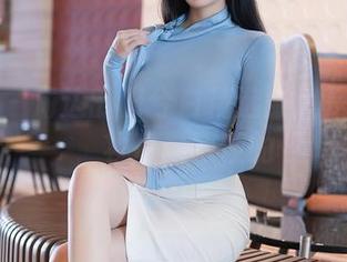 秀人网 – 海边的田兮白精选：风是自由的，妆也是随便的