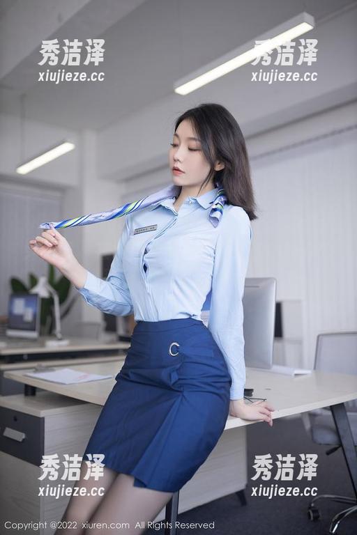 秀人网 - 在线探险：萌琪琪Irene的办公室资源，快来围观！