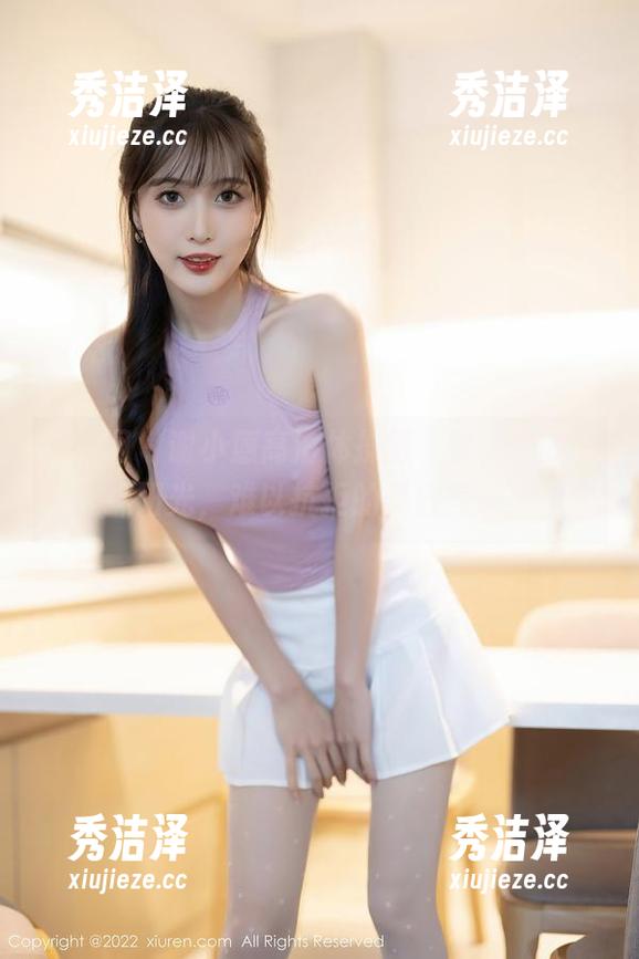 秀人网 - 谢小蒽高清体操服，壁纸中的一抹阳光，难以抗拒的夏日气息！
