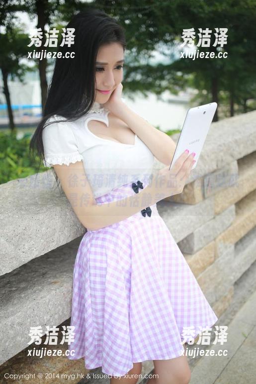 美媛馆 - 徐子琦清纯系列作品：难道这就是传说中的恬静美人？
