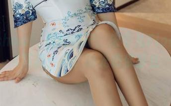 花漾show – 瞬间印记：朱可儿Flora的JK写真合集，时光仿佛静止